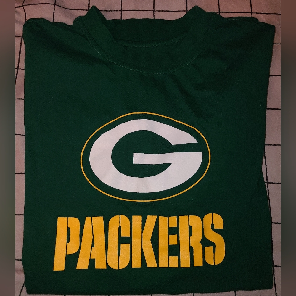 🍻2 For $15 🤝 Reebok Green Bay Packers T-Shirt small